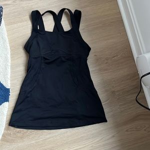 Lululemon black tank top